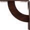 Ekena Millwork Bulwark Steel Bracket, Antiqued Copper 2"W x 8"D x 8"H BKTM02X08X08BUACO - alternate 2